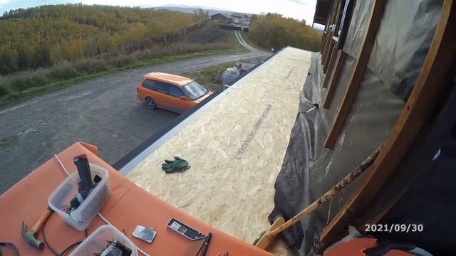 Крыша на козырьке у входа. 1день смотреть онлайн