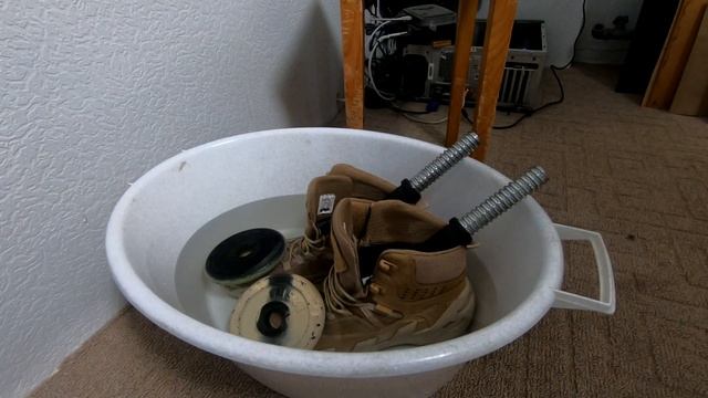 Тест водой ботинок Vaneda V-CLUTCH 1192 PRO MID ON DUTY