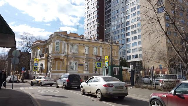 2-й Вышеславцев переулок. 05.04.2021 год. Москва. смотреть онлайн