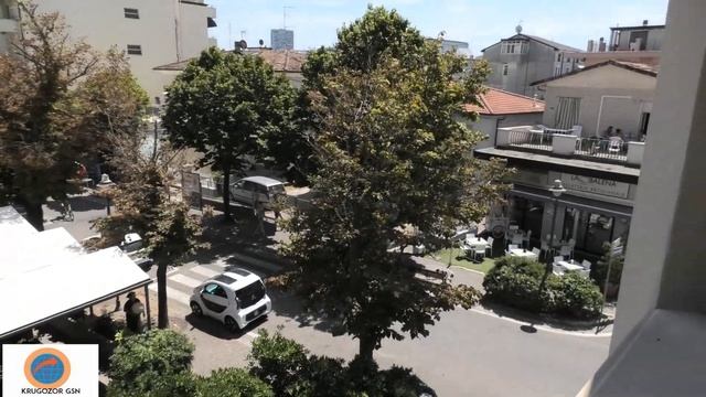 Римини отель Baia Imperiale4**** Вечерний обзор города смотреть онлайн