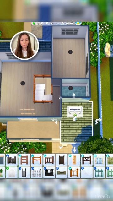 Пытаюсь приручить крышу в Симс 4