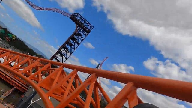 POV Steel Taipan at Dreamworld Austrailia (New For 2021 Roller Coaster) смотреть онлайн