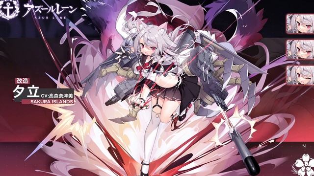 Ретрофит Yuudachi до РАДУЖНОЙ РЕДКОСТИ | Первый Взгляд и датамайн Azur Lane смотреть онлайн