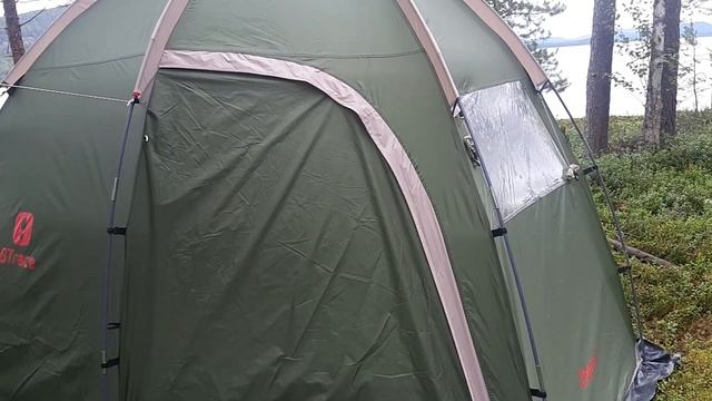 Dome-3 Btrace. Палатка кемпинговая. Краткий обзор. смотреть онлайн