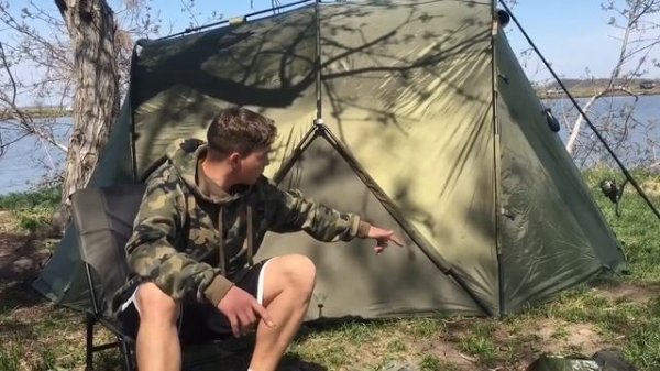 Палатка Prologic Cruzade session bivvy 2 w/overwrap - видео обзор