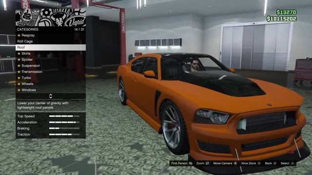 GTA 5 - Vehicle Customization - Bravado Buffalo S (Dodge Charger SRT-8) смотреть онлайн
