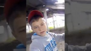 Мой первый Влог! Друг упал с большой высоты !!!! Жесть😨?