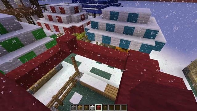 Minecraft строим декорации, рынок. смотреть онлайн