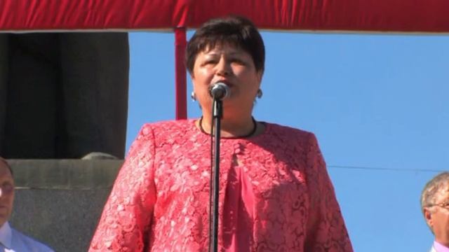 Выпускной бал на площади в Рузаевке (2012 год)
