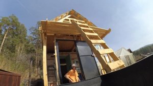 Чем БЮДЖЕТНО обшить фронтоны на ДАЧЕ? (Дача #4)