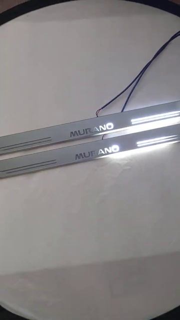 Nissan Murano LED Illuminated Car Dynamic Door Sill Plate custom logo смотреть онлайн
