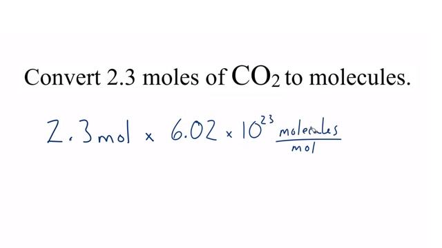 Convert Moles CO2 to Molecules смотреть онлайн