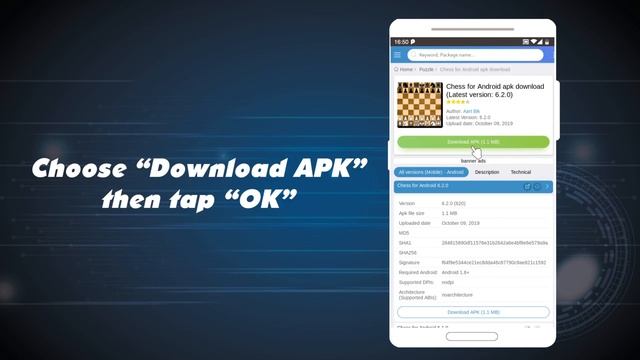 Instructions to download and install Chess for Android APK on android phone смотреть онлайн