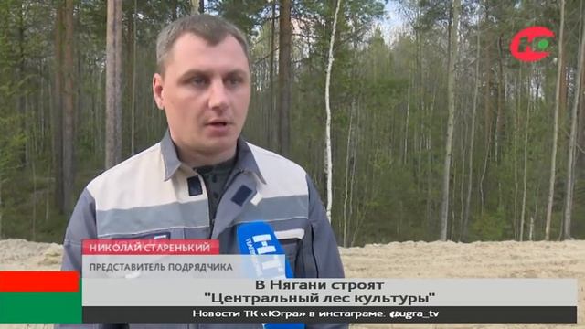 В Нягани строят «Центральный лес культуры» смотреть онлайн