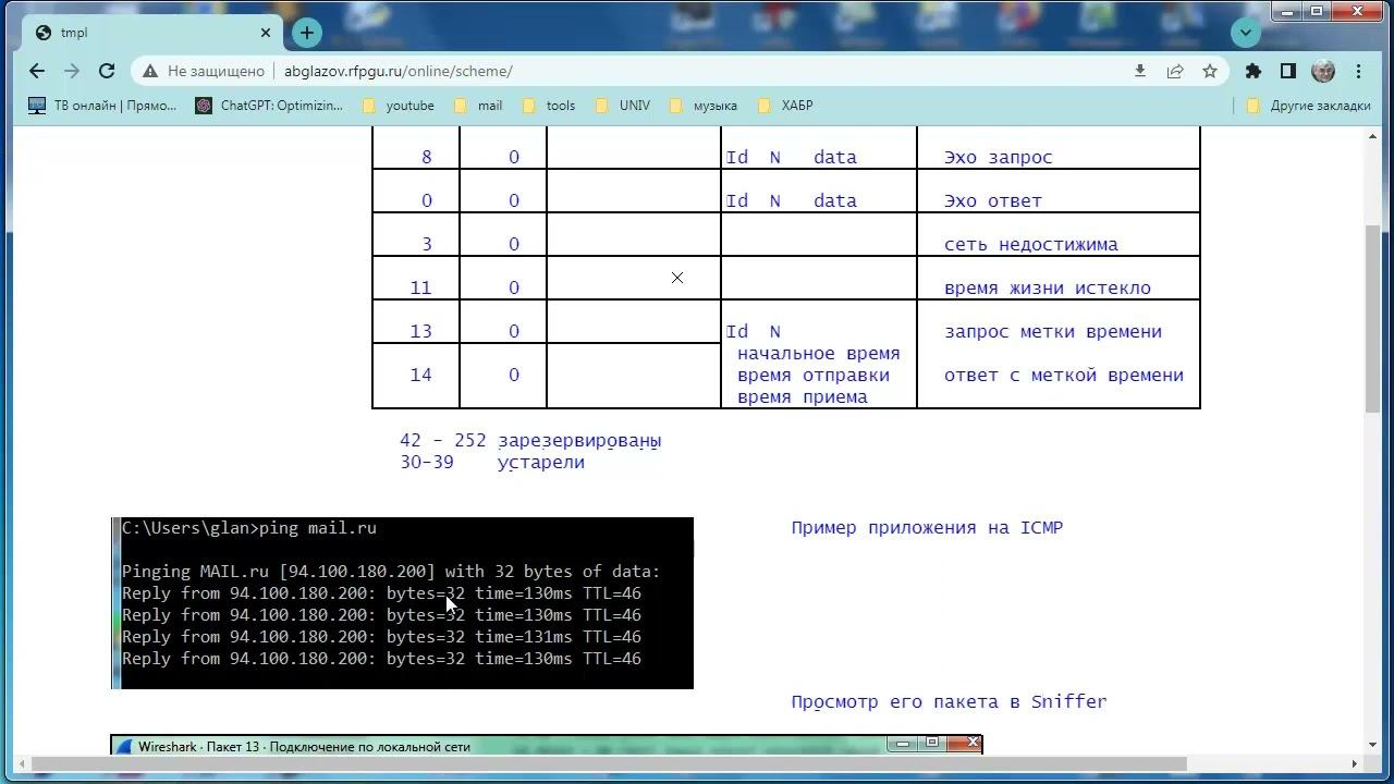 wb122 Протокол ICMP смотреть онлайн