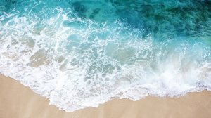 Футаж  Море, песок, волна