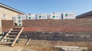 Строим жилой одноэтажный дом из Баварского кирпича