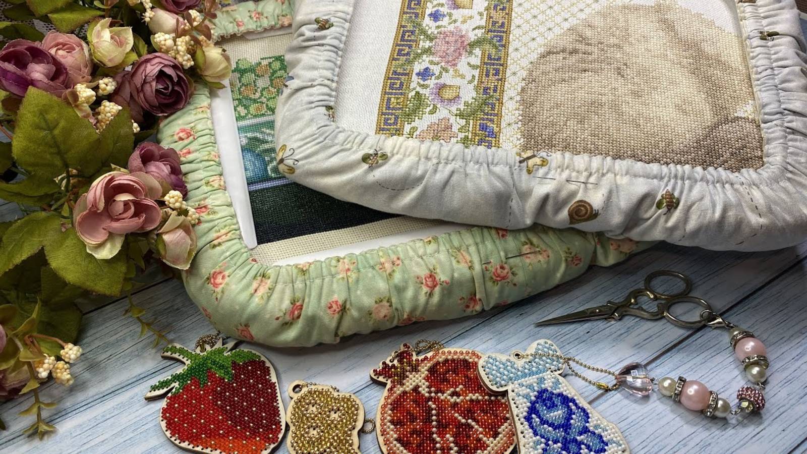 18. Вышивка крестом и бисером/Teresa Wentzler/Dimensions/Blackbird Disigns/Passione Ricamo