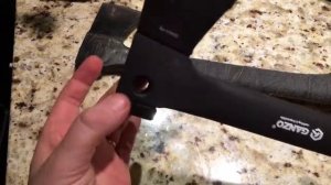 Спортивный Топор с Пилой и Огнивом от Ganzo GSA01-YE