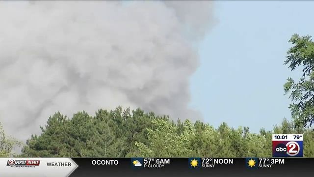 Estimate for wildfire in Waushara County lowered to 400 acres смотреть онлайн