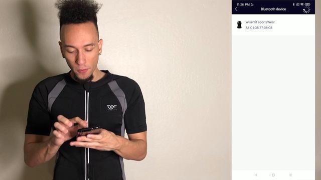 Wisenfit: New Generation Phone-Powered Electrical Sportswear