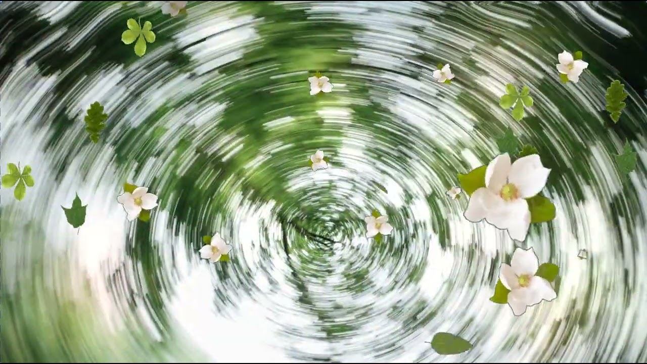 Футаж Весенний вальс Background spring waltz смотреть онлайн