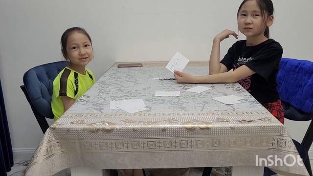 А вы знаете много слов? Адия и Жания смотреть онлайн