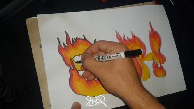 ГРАФФИТИ / ОГНЕННЫЙ СКЕТЧ / #ШЕРА #ONE #sheraone #граффити смотреть онлайн