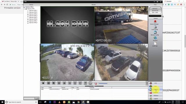 General CMS for H.264 DVR , NVR and IP cameras смотреть онлайн