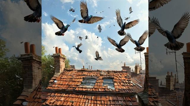 Голуби летят над нашей крышей смотреть онлайн