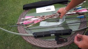 Складной лук для выживания Rapture Universal Compact Take - Down Bow and Pouch 40/50