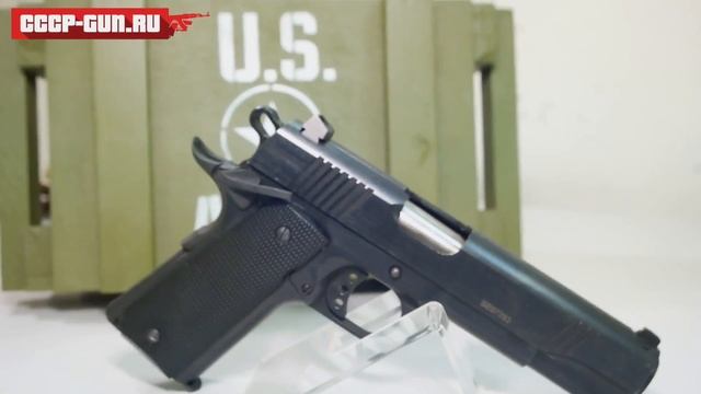 Охолощённый пистолет Colt 1911, Кольт 1911, Курс-С (Видео-Обзор) смотреть онлайн