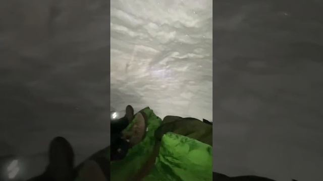 Снежная нора. Ночь в зимнем лесу без палатки. смотреть онлайн