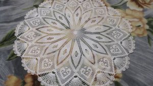 МИНИ - СКАТЕРТЬ НА КРУГЛЫЙ СТОЛ. ЧАСТЬ 5