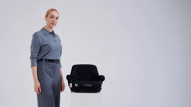 Бустер KIDZI BRO i-SIZE со спинкой смотреть онлайн