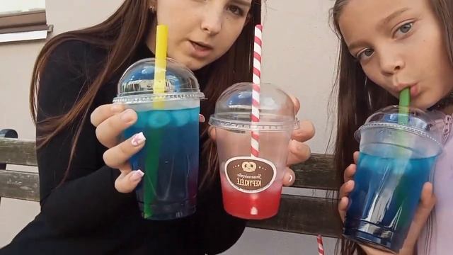 Пробуем бабел Ти с разных кафе / we try Bubble tea from different cafes смотреть онлайн