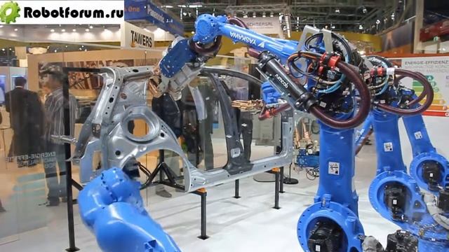 Роботы для контактной сварки смотреть онлайн