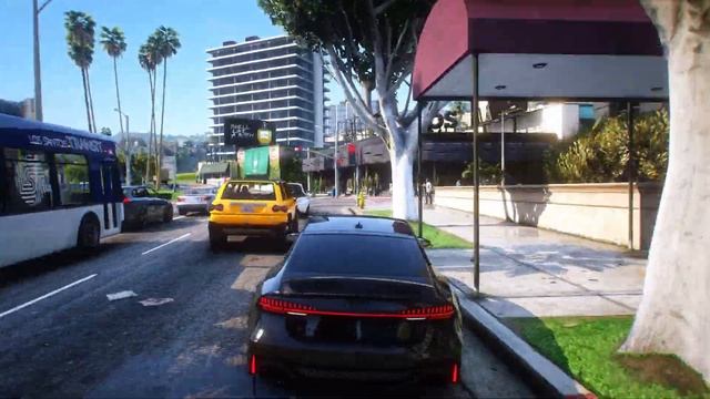 GTA 5 Ultra Realistic Graphics Ray Tracing Gameplay on RTX 3070 Ti | QuantV + NVE Mod | 4K смотреть онлайн