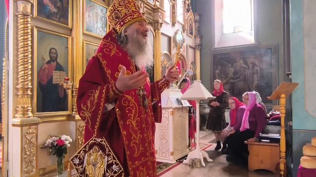 Проповедь митрополита Иоанна в Светлую среду в Смоленском соборе г. Козьмодемьянска смотреть онлайн