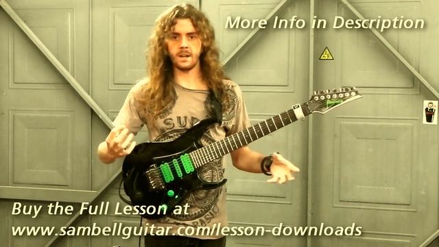 12 TERRIFYING TAPPING LICKS (New Video Lesson Download) смотреть онлайн