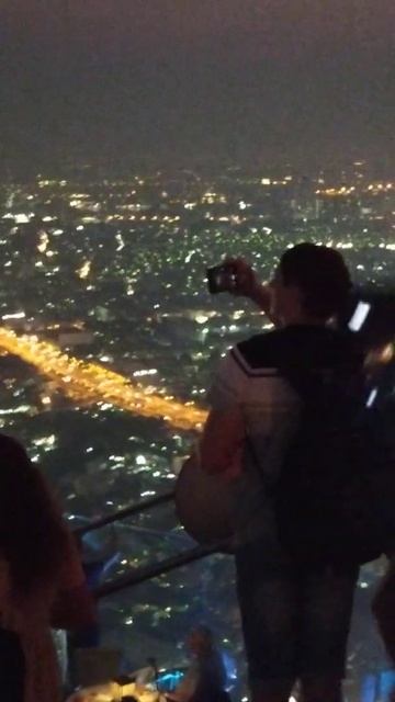 Ночной Бангкок/Вид с крыши МахаНакхон Тауэр смотреть онлайн