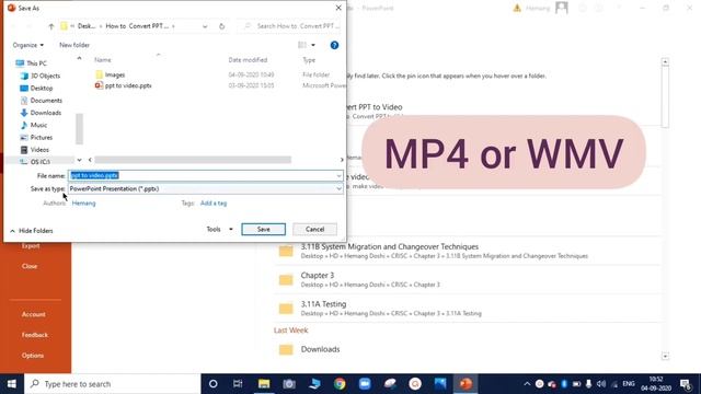 How to convert ppt to video in powerpoint?पॉवरपॉइंट से विडियो कैसे बनाते है| Convert ppt to MP4/WMV смотреть онлайн