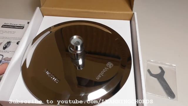 Rain Shower Head High Pressure High Flow by VOOLAN review смотреть онлайн