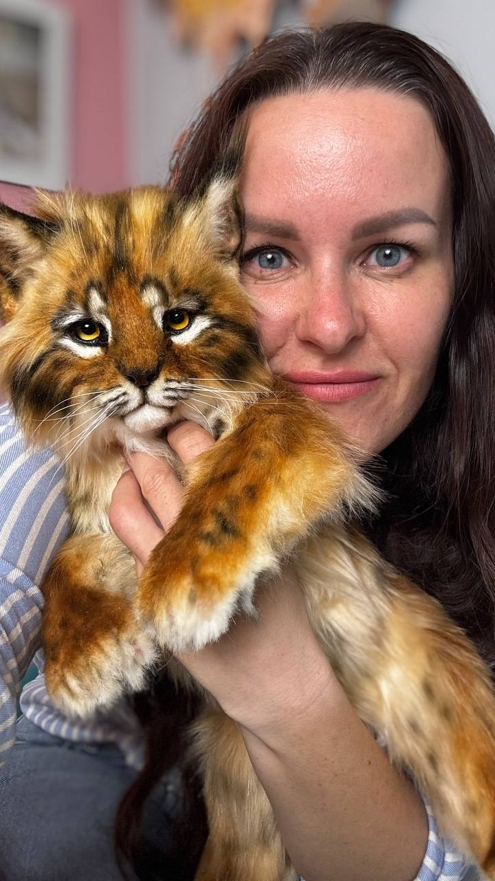 Новая игрушка - рысенок 😻