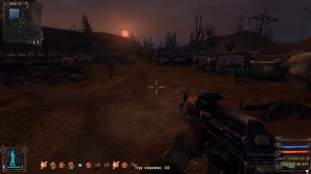 СТАЛКЕР Тень Чернобыля-OGSM-20 Свалка - бандиты + Выброс (STALKER Shadow Of Chernobyl) [Soter Chann