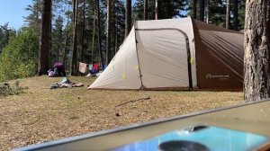 Сборка палатки  Outventure Trenton 4