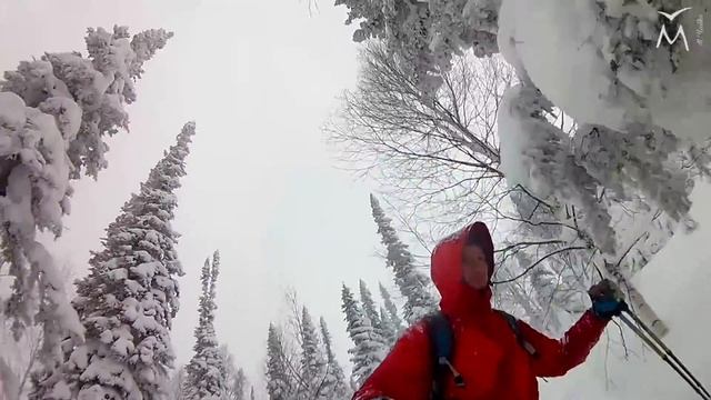 Прогулки на лесных лыжах, ст. Лужба