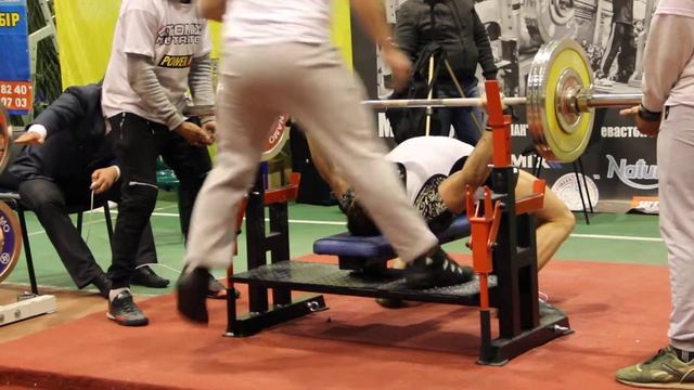 Коля Тишук Жим 3 Ukrainian Powerlifting Committee , Киев, 22.10.2016 смотреть онлайн