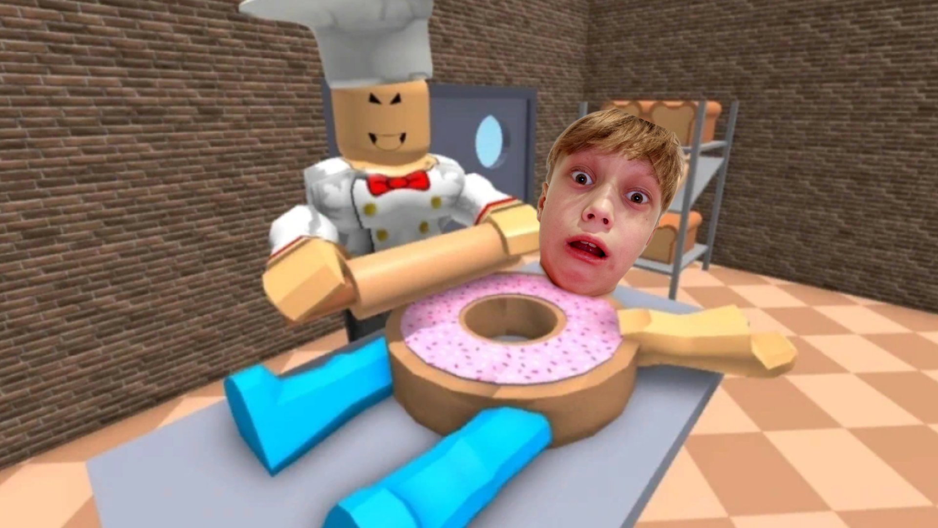 побег из пекарни с Макс play в роблокс смотреть онлайн