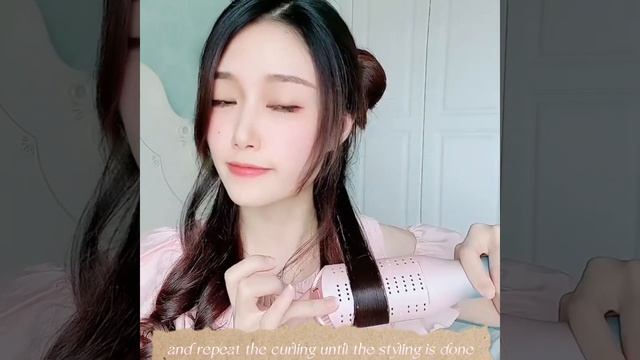 TSUYAGLA Cold Air Curling Iron смотреть онлайн